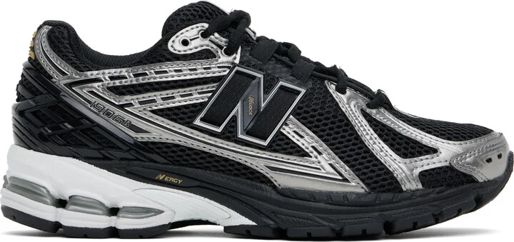 New Balance Black & Silver 1906R Sneakers