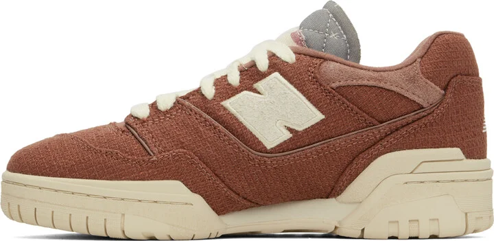 New Balance Brown 550 Sneakers - Image 3
