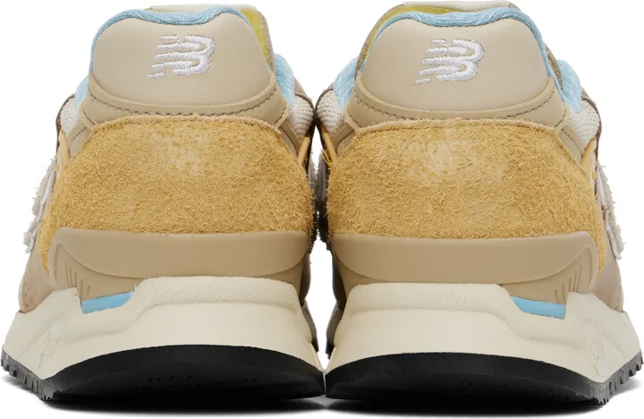 New Balance Brown & Beige 'Made in USA' 998 Sneakers - Image 2