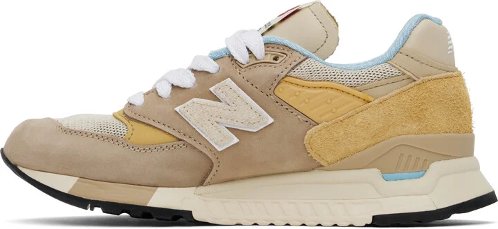 New Balance Brown & Beige 'Made in USA' 998 Sneakers - Image 3