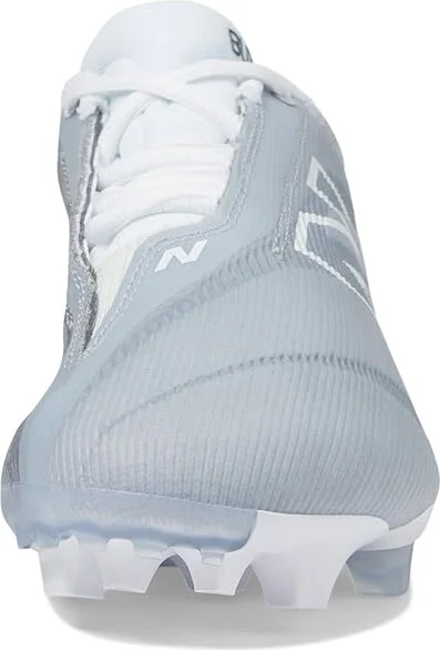 New Balance BurnX4 Lacrosse Cleats Shoes Artic Grey/Grey : US Men's 7 - Women's 8.5 D - Medium, Synthetic - Image 3