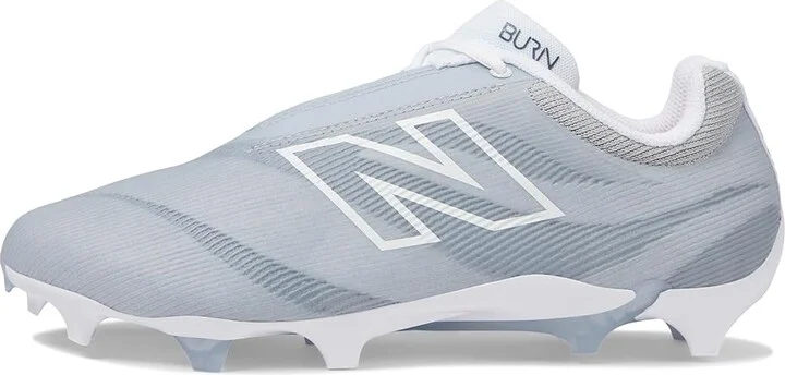 New Balance BurnX4 Lacrosse Cleats Shoes Artic Grey/Grey : US Men's 7 - Women's 8.5 D - Medium, Synthetic - Image 5