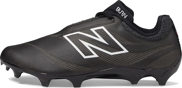 New Balance BurnX4 Lacrosse Cleats Shoes Black/Blacktop : US Men's 6.5 - Women's 8 D - Medium, Synthetic - Image 5