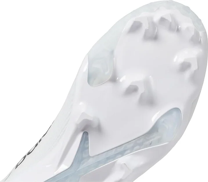 New Balance BurnX4 Lacrosse Cleats Shoes White/Grey Matter : US Men's 7.5 - Women's 9 D - Medium, Synthetic - Image 6