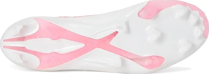 New Balance BurnX4 Lacrosse Cleats Women's Shoes White/Ultra Pink : 11 D - Wide, Synthetic - Image 3
