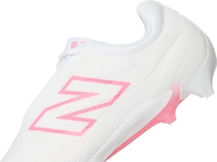 New Balance BurnX4 Lacrosse Cleats Women's Shoes White/Ultra Pink : 11 D - Wide, Synthetic - Image 7