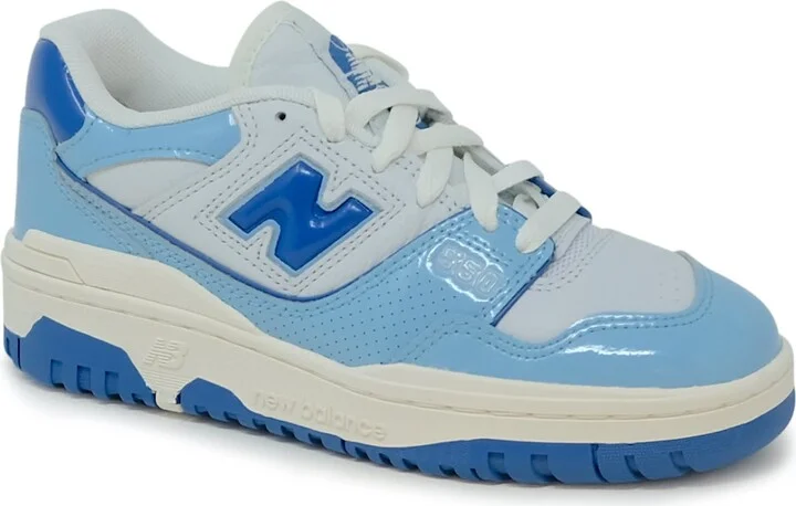 New Balance Chrome Blue Leather Sneaker - Image 2