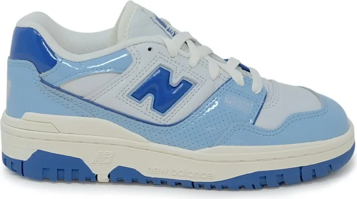 New Balance Chrome Blue Leather Sneaker