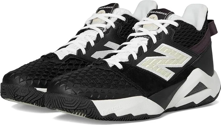 New Balance Coco CG2 Tennis Shoes Women's Tennis Shoes Black/White : 9 D - Wide, Synthetic