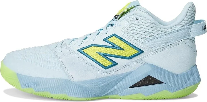 New Balance Coco CG2 Tennis Shoes Women's Tennis Shoes Quarry Blue/Firefly : 8 B - Medium, Synthetic - Image 6