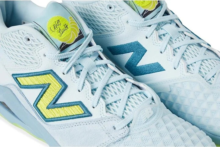 New Balance Coco CG2 Tennis Shoes Women's Tennis Shoes Quarry Blue/Firefly : 8 B - Medium, Synthetic - Image 7