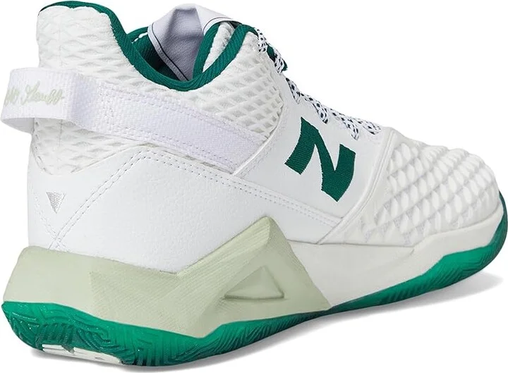 New Balance Coco CG2 Tennis Shoes Women's Tennis Shoes White/Marsh Green : 8 D - Wide, Synthetic - Image 4