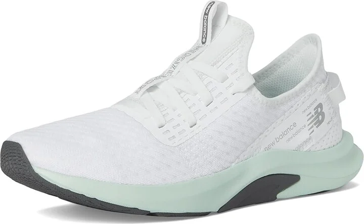 New Balance DynaSoft Nergize Sport V2 Women's Shoes White/Silver Metalic/Clay Ash : 5.5 D - Wide, Synthetic/Textile - Image 5