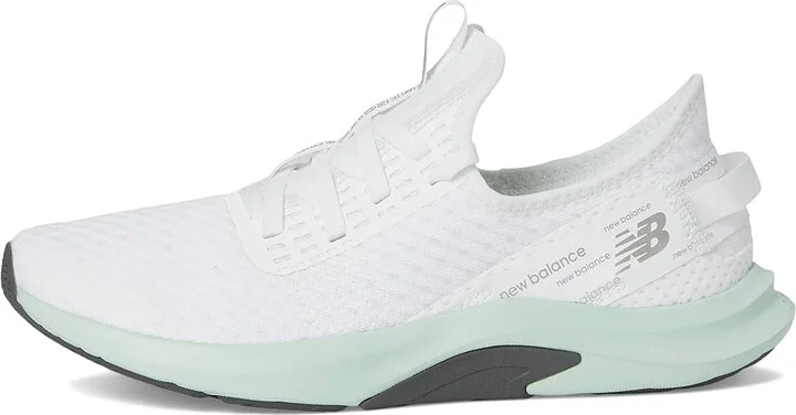 New Balance DynaSoft Nergize Sport V2 Women's Shoes White/Silver Metalic/Clay Ash : 5.5 D - Wide, Synthetic/Textile - Image 6