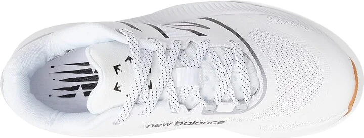 New Balance Freezelx V4 Box Lacrosse Cleats Men's Shoes White/Gum : 8 D - Medium, Synthetic - Image 2