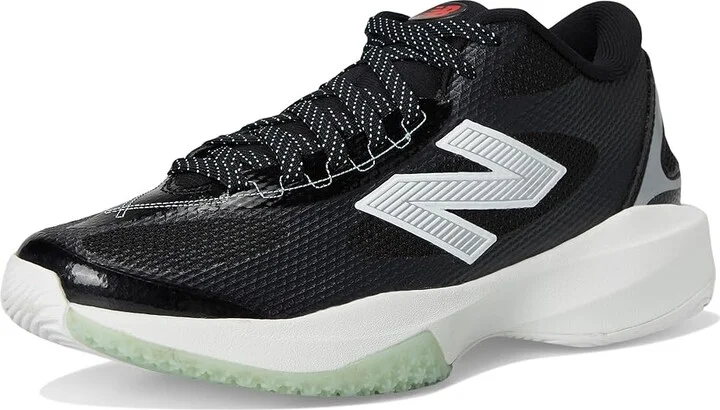 New Balance FreezeLX v5 Box Lacrosse Cleats Men's Wrestling Shoes Black/White : 7 D - Medium, Synthetic - Image 5