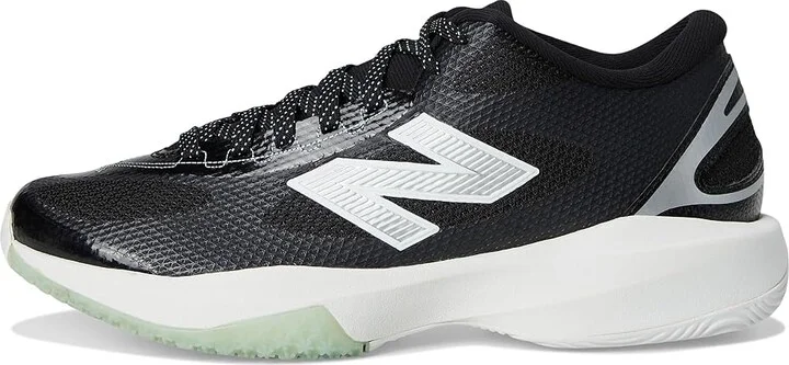 New Balance FreezeLX v5 Box Lacrosse Cleats Men's Wrestling Shoes Black/White : 7 D - Medium, Synthetic - Image 6