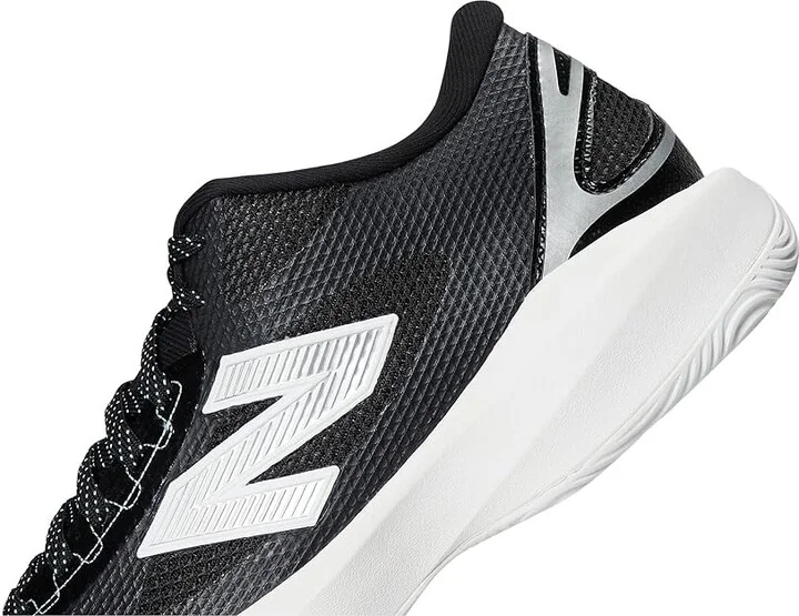 New Balance FreezeLX v5 Box Lacrosse Cleats Men's Wrestling Shoes Black/White : 7 D - Medium, Synthetic - Image 7