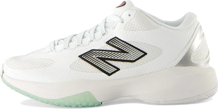 New Balance FreezeLX v5 Box Lacrosse Cleats Men's Wrestling Shoes White/Black : 8 D - Medium, Synthetic - Image 6