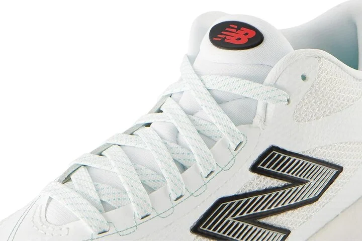 New Balance FreezeLX v5 Box Lacrosse Cleats Men's Wrestling Shoes White/Black : 8 D - Medium, Synthetic - Image 7