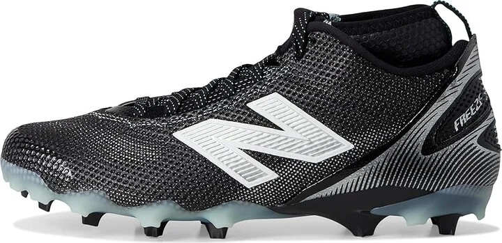 New Balance FreezeLX V5 Lacrosse Cleats Men's Shoes Black/White : 7 D - Medium, Synthetic - Image 6