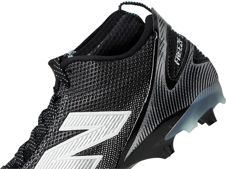 New Balance FreezeLX V5 Lacrosse Cleats Men's Shoes Black/White : 7 D - Medium, Synthetic - Image 7