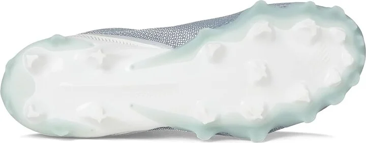 New Balance FreezeLX V5 Lacrosse Cleats Men's Shoes Grey/White : 9 D - Medium, Synthetic - Image 3