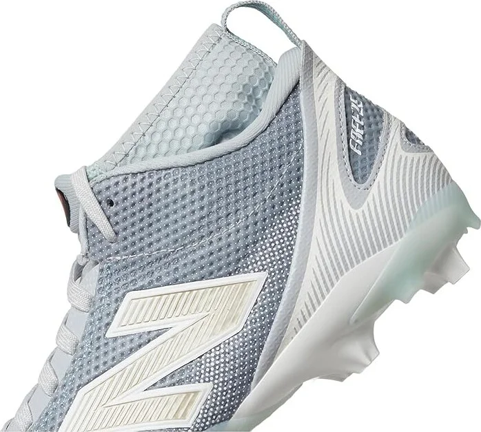New Balance FreezeLX V5 Lacrosse Cleats Men's Shoes Grey/White : 9 D - Medium, Synthetic - Image 7