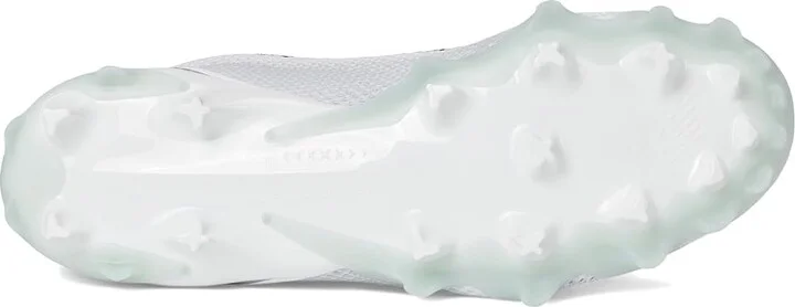 New Balance FreezeLX V5 Low Lacrosse Cleats Men's Shoes White/Black/Silver Metallic : 7 D - Medium, Synthetic - Image 3