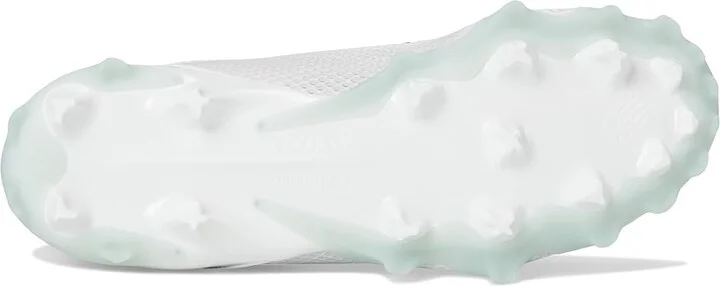 New Balance FreezeLX V5 Low Lacrosse Cleats Women's Shoes White/Black/Silver Metallic : 9 B - Medium, Rubber - Image 3