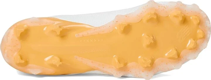 New Balance FreezeLX V5 Low Lacrosse Cleats Women's Shoes White/Clementine/Angora : 10 B - Medium, Rubber - Image 3