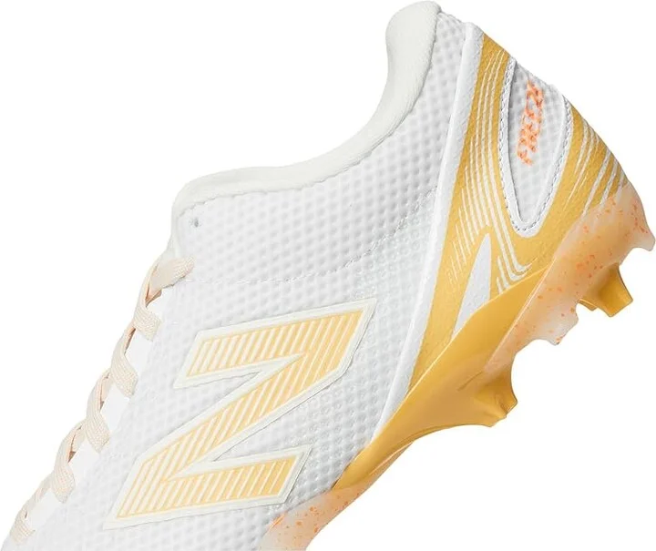 New Balance FreezeLX V5 Low Lacrosse Cleats Women's Shoes White/Clementine/Angora : 10 B - Medium, Rubber - Image 7