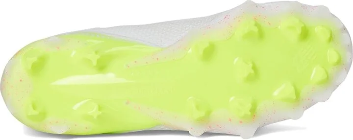 New Balance FreezeLX V5 Low Lacrosse Cleats Women's Shoes White/Hi-Lite/Ultra Pink : 10 B - Medium, Rubber - Image 3