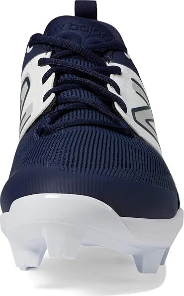 New Balance Fresh Foam 3000v6 Molded Baseball Cleats Men's Shoes Navy/White : 15 D - Medium, Synthetic/Textile - Image 3