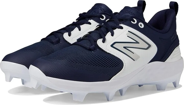 New Balance Fresh Foam 3000v6 Molded Baseball Cleats Men's Shoes Navy/White : 15 D - Medium, Synthetic/Textile