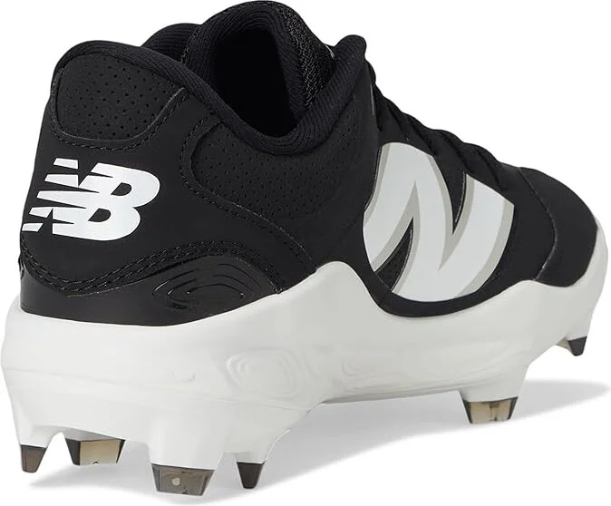 New Balance Fresh Foam 3000v7 Molded Baseball Cleats Men's Shoes Black/White : 14 D - Medium, Leather - Image 4