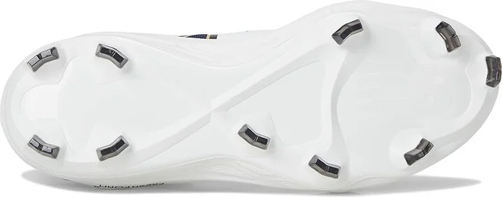 New Balance Fresh Foam 3000v7 Molded Baseball Cleats Men's Shoes Team Navy/White : 8 D - Medium, Leather - Image 3