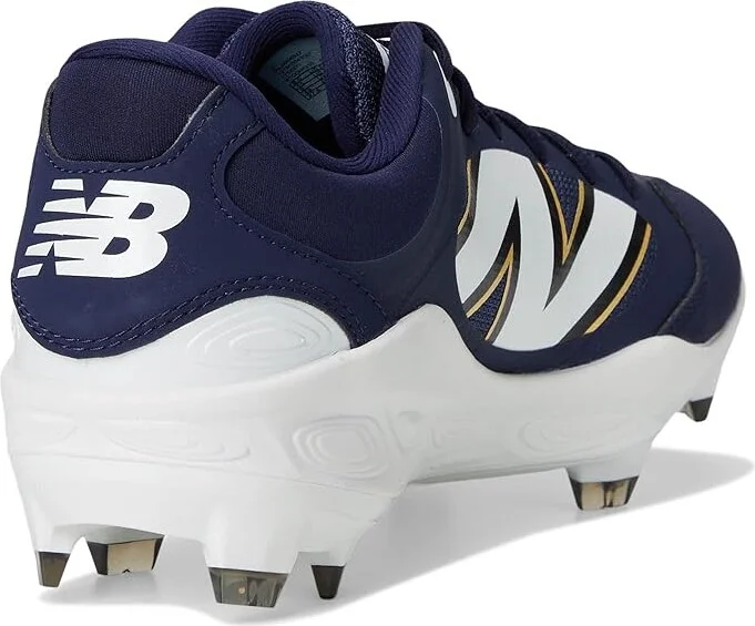 New Balance Fresh Foam 3000v7 Molded Baseball Cleats Men's Shoes Team Navy/White : 8 D - Medium, Leather - Image 4