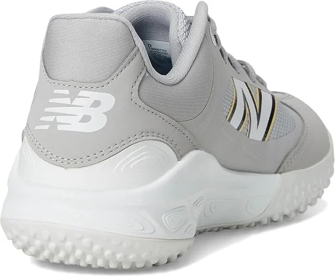 New Balance Fresh Foam 3000v7 Turf-Trainer Baseball Cleats Men's Shoes Raincloud/White : 6.5 D - Medium, Leather/Rubber - Image 4