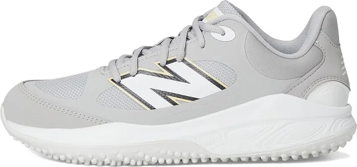 New Balance Fresh Foam 3000v7 Turf-Trainer Baseball Cleats Men's Shoes Raincloud/White : 6.5 D - Medium, Leather/Rubber - Image 6