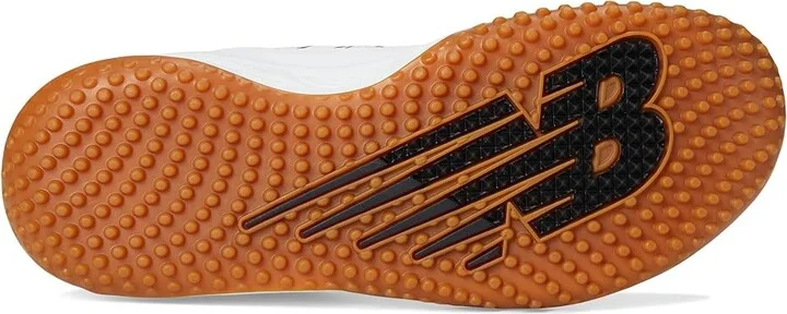 New Balance Fresh Foam 3000v7 Turf-Trainer Baseball Cleats Men's Shoes White/Black : 7.5 D - Medium, Leather/Rubber - Image 3