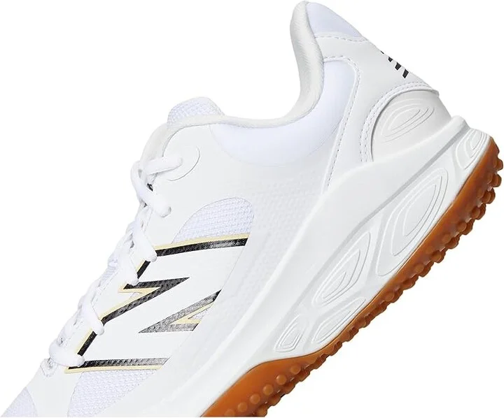 New Balance Fresh Foam 3000v7 Turf-Trainer Baseball Cleats Men's Shoes White/Black : 7.5 D - Medium, Leather/Rubber - Image 7