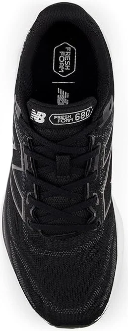 New Balance Fresh Foam 680v8 Men's Shoes Black/Magnet : 15 D - Medium, Synthetic - Image 2