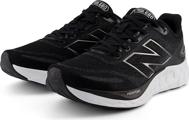 New Balance Fresh Foam 680v8 Men's Shoes Black/Magnet : 15 D - Medium, Synthetic