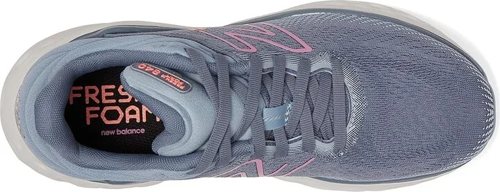 New Balance Fresh Foam 840v1 Women's Shoes Arctic Grey/Raspberry : 6 B - Medium, Synthetic/Textile - Image 2