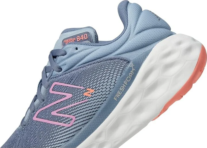 New Balance Fresh Foam 840v1 Women's Shoes Arctic Grey/Raspberry : 6 B - Medium, Synthetic/Textile - Image 4