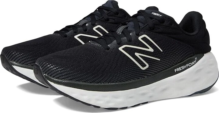 New Balance Fresh Foam 840v1 Women's Shoes Black/Magnet : 5 B - Medium, Synthetic/Textile