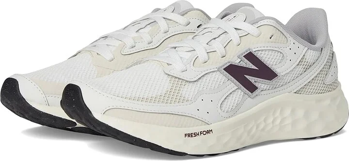 New Balance Fresh Foam Arishi v4 Men's Shoes Nb White/Reflection/Timberwolf : 12 D - Medium, Synthetic/Textile