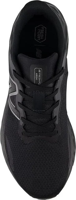 New Balance Fresh Foam Arishi v4 Slip Resistant Men's Shoes Black/Black Metallic : 7 D - Medium - Image 2