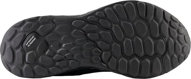 New Balance Fresh Foam Arishi v4 Slip Resistant Women's Shoes Black/Black Metallic : 5 B - Medium, Synthetic/Textile - Image 3